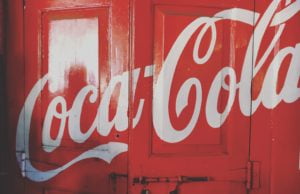 Coca-Cola door